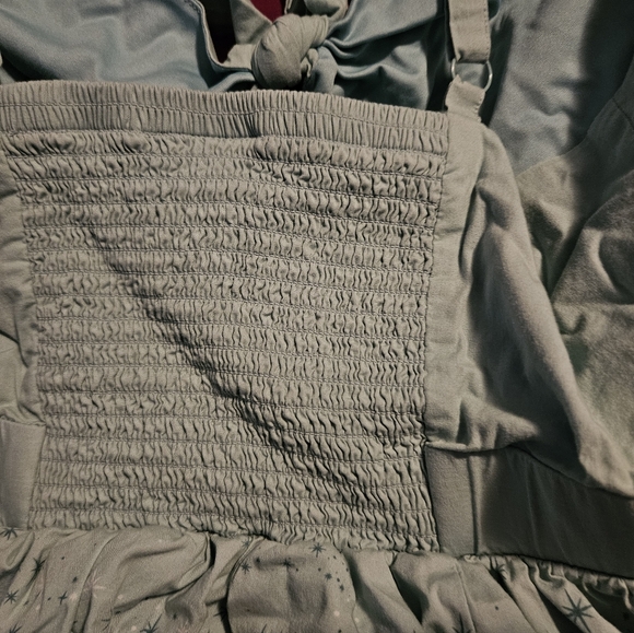 Torrid Disney Cinderella Fairy Godmother Aqua Tie-Front Skater Dress - Picture 11 of 14